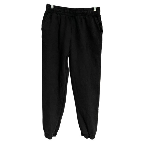 Starbelle Womens Black Jogger Pants Elastic Waist Size L Soft Fabric - Picture 1 of 8